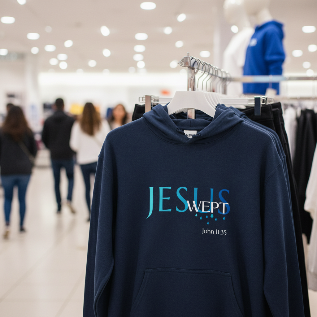 God Speak's - "Jesus Wept" - Unisex Hoodie