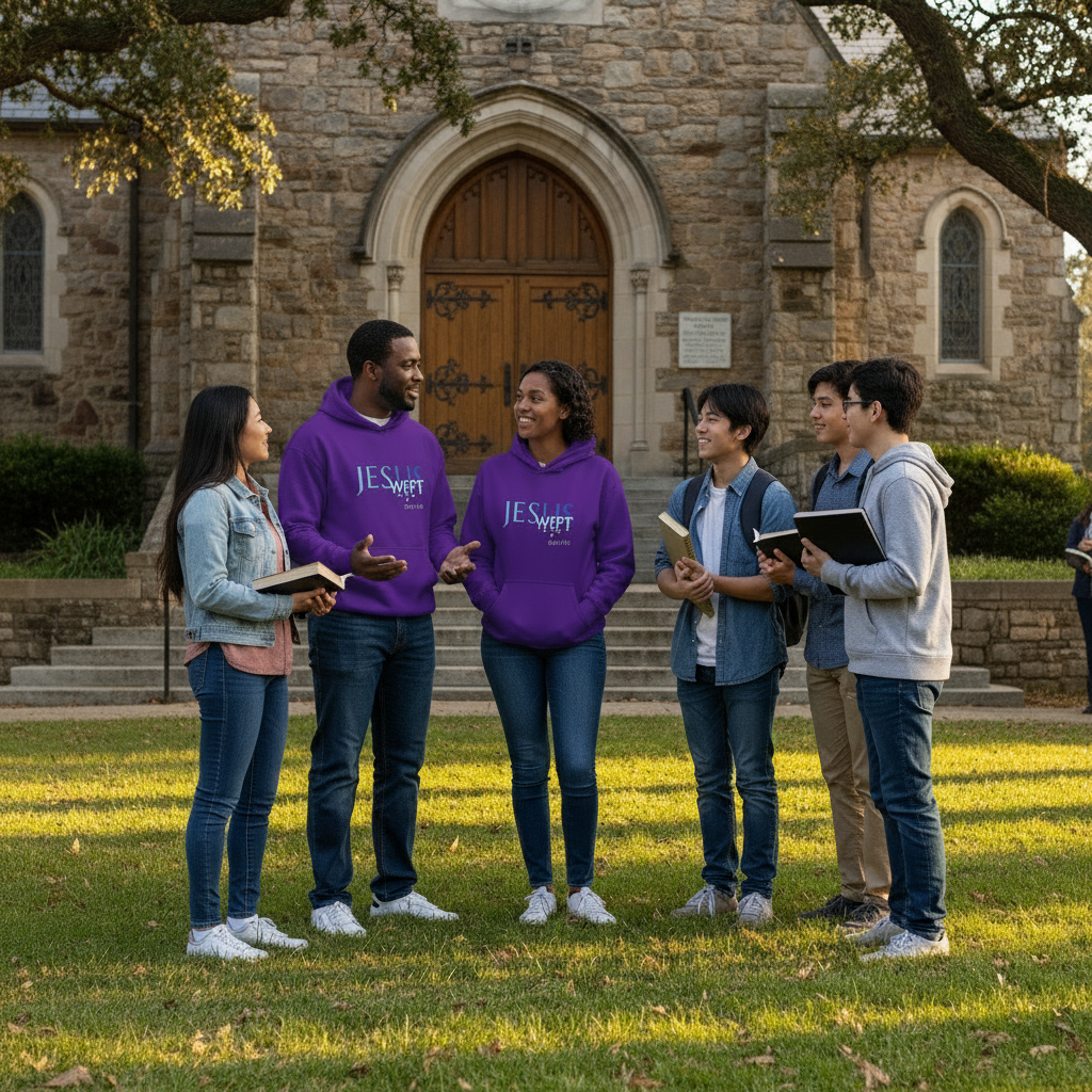 God Speak's - "Jesus Wept" - Unisex Hoodie