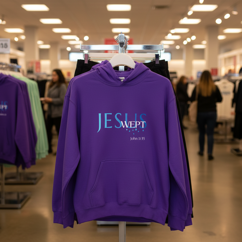 God Speak's - "Jesus Wept" - Unisex Hoodie