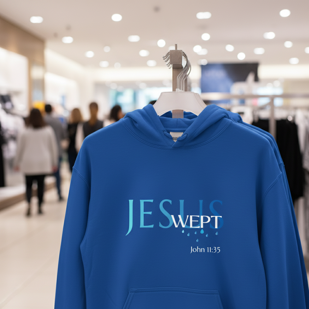 God Speak's - "Jesus Wept" - Unisex Hoodie