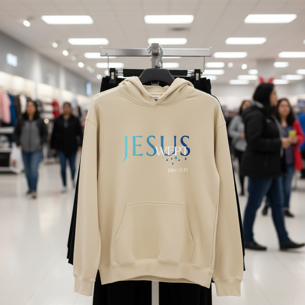 God Speak's - "Jesus Wept" - Unisex Hoodie
