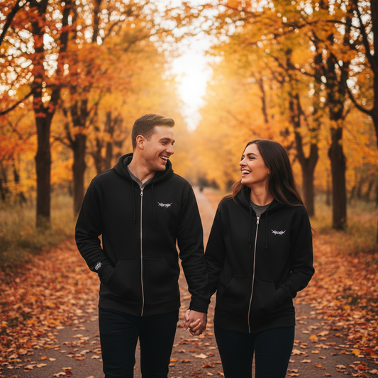 "King's Crown" - Unisex Zip Hoodie