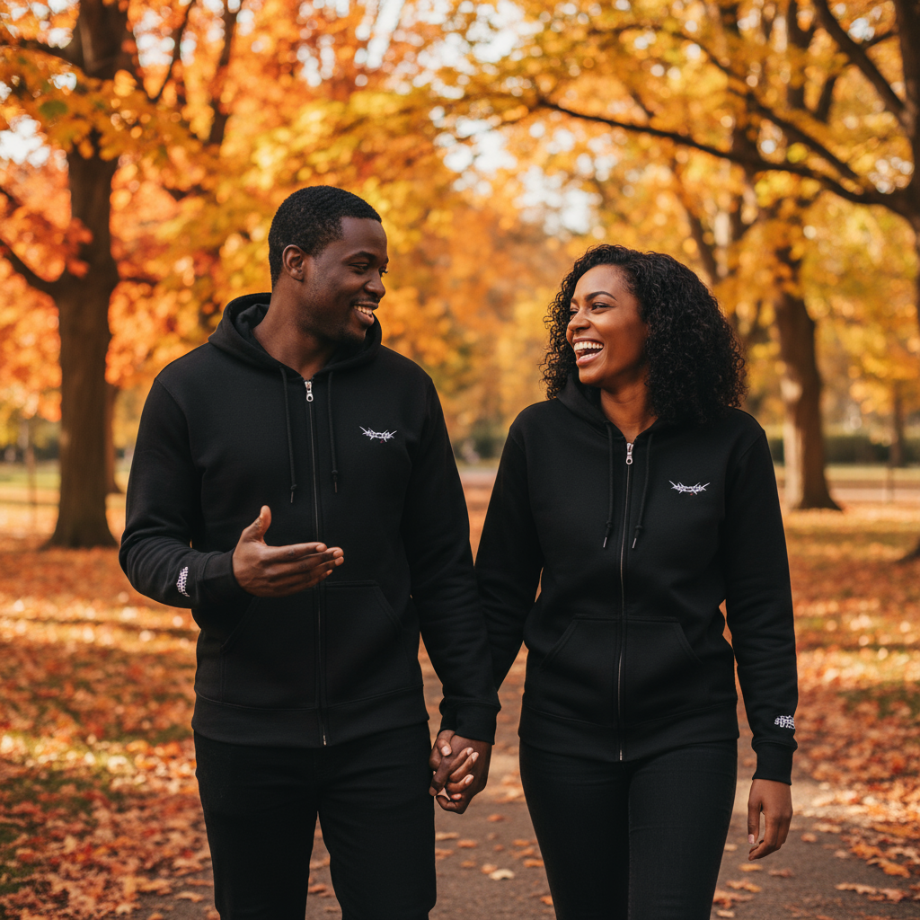 "King's Crown" - Unisex Zip Hoodie