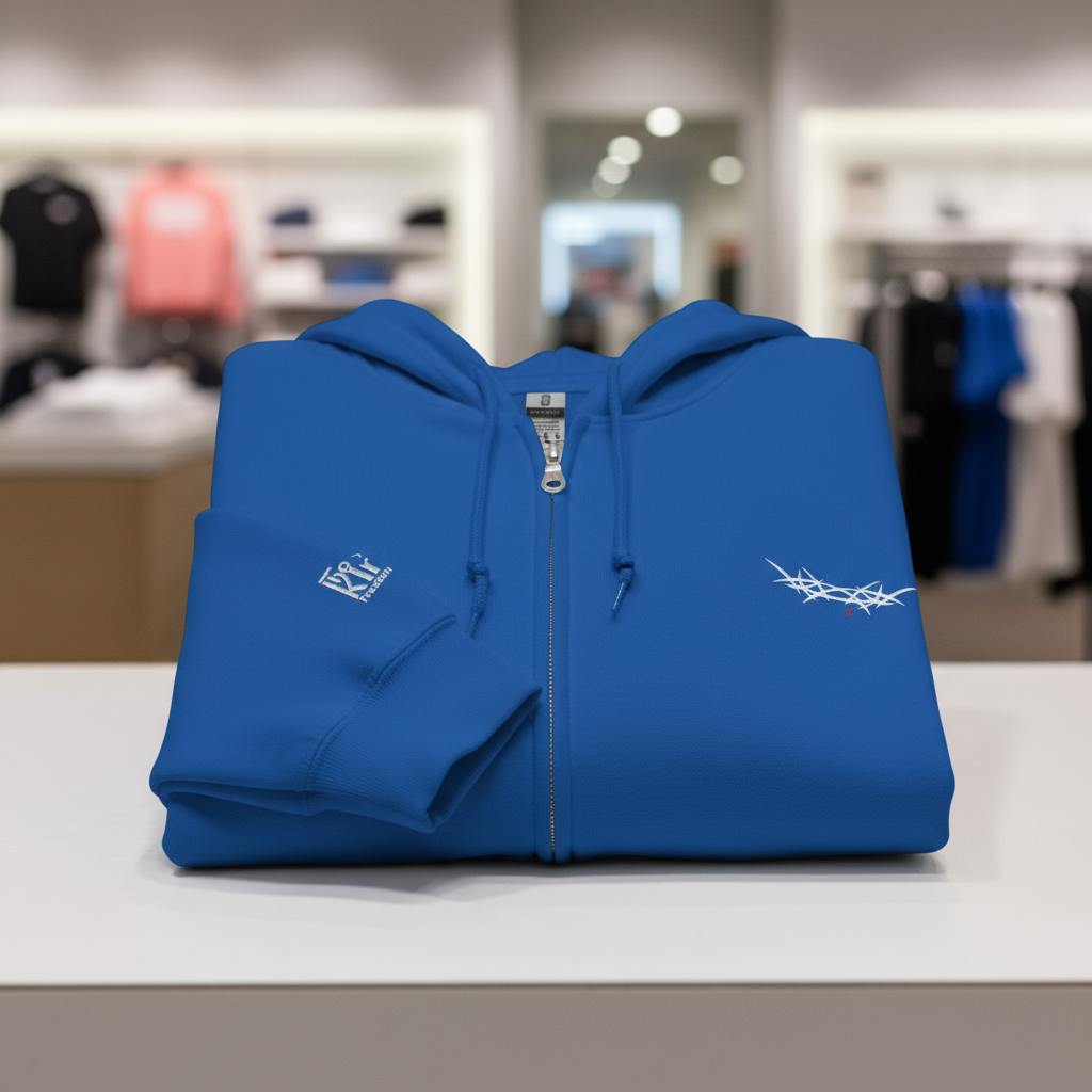 "King's Crown" - Unisex Zip Hoodie