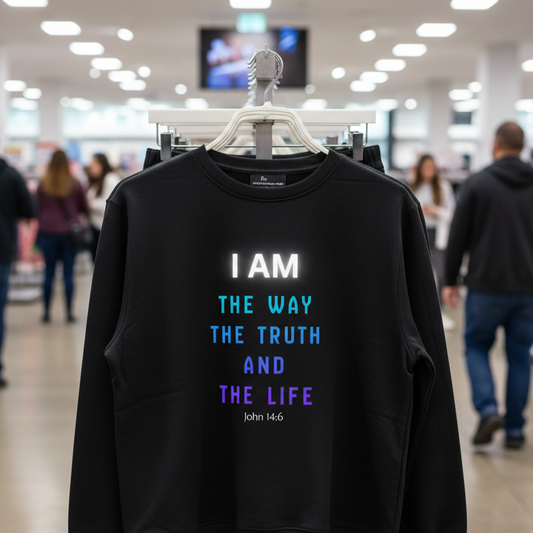 God Speak's - "The WAY" - Unisex Organic Sweatshirt