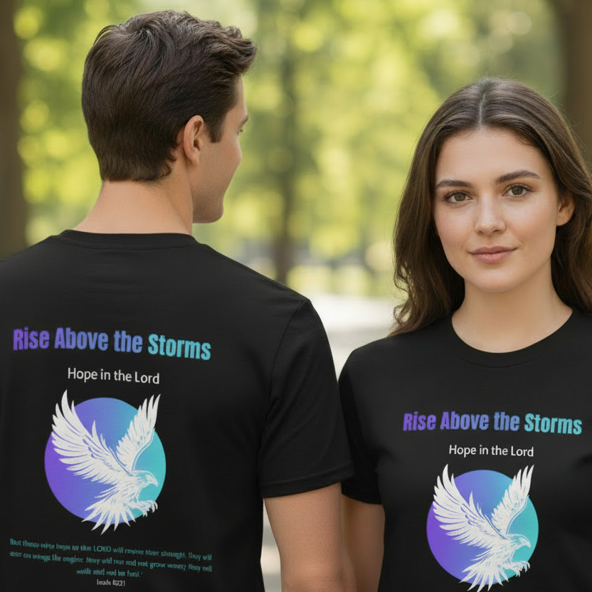 God Speak's - "Soar" - Unisex performance T-Shirt  (Front)