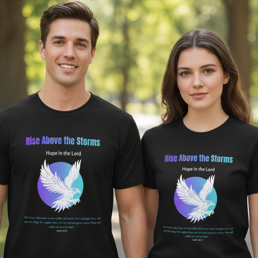 God Speak's - "Soar" - Unisex performance T-Shirt  (Front)