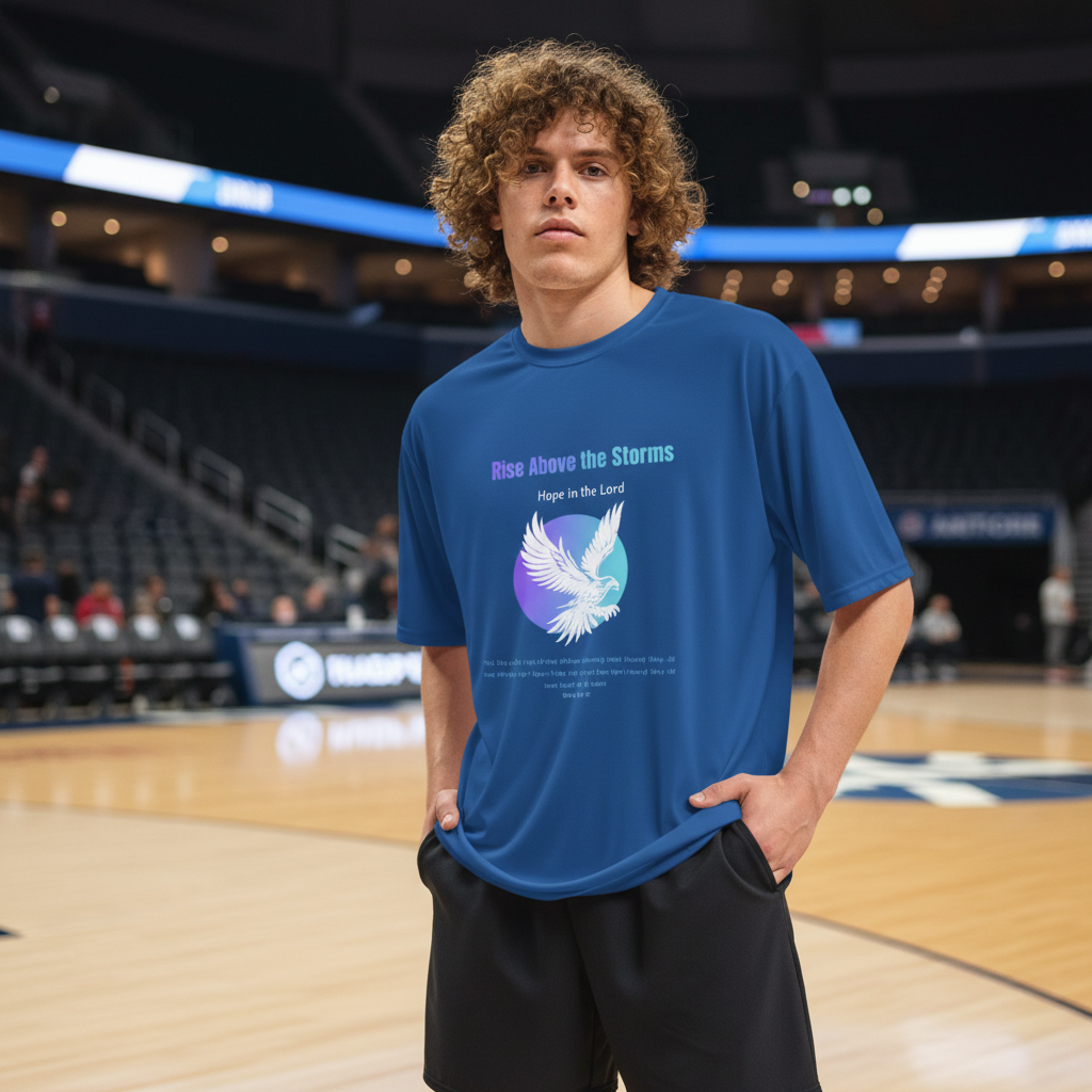 God Speak's - "Soar" - Unisex performance T-Shirt  (Front)