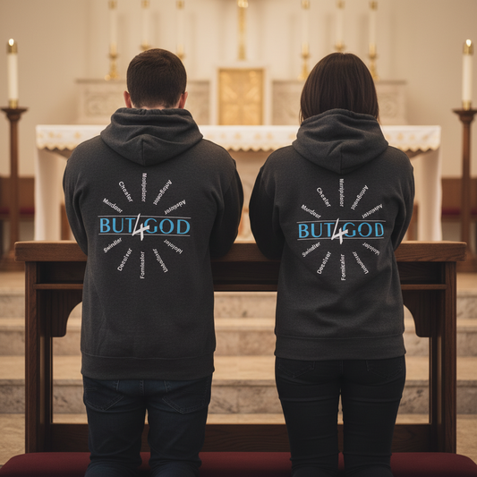 But "4" God - Unisex Hoodie (Back)