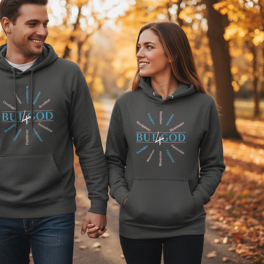 But "4" God - Unisex Hoodie (Front)