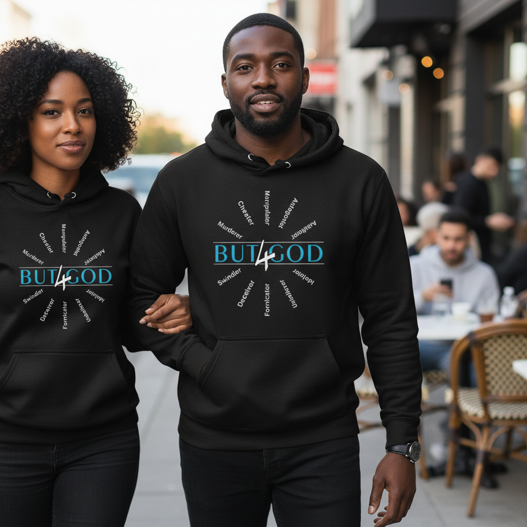 But "4" God - Unisex Hoodie (Front)