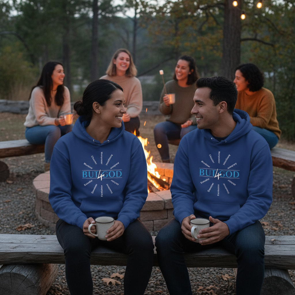 But "4" God - Unisex Hoodie (Front)