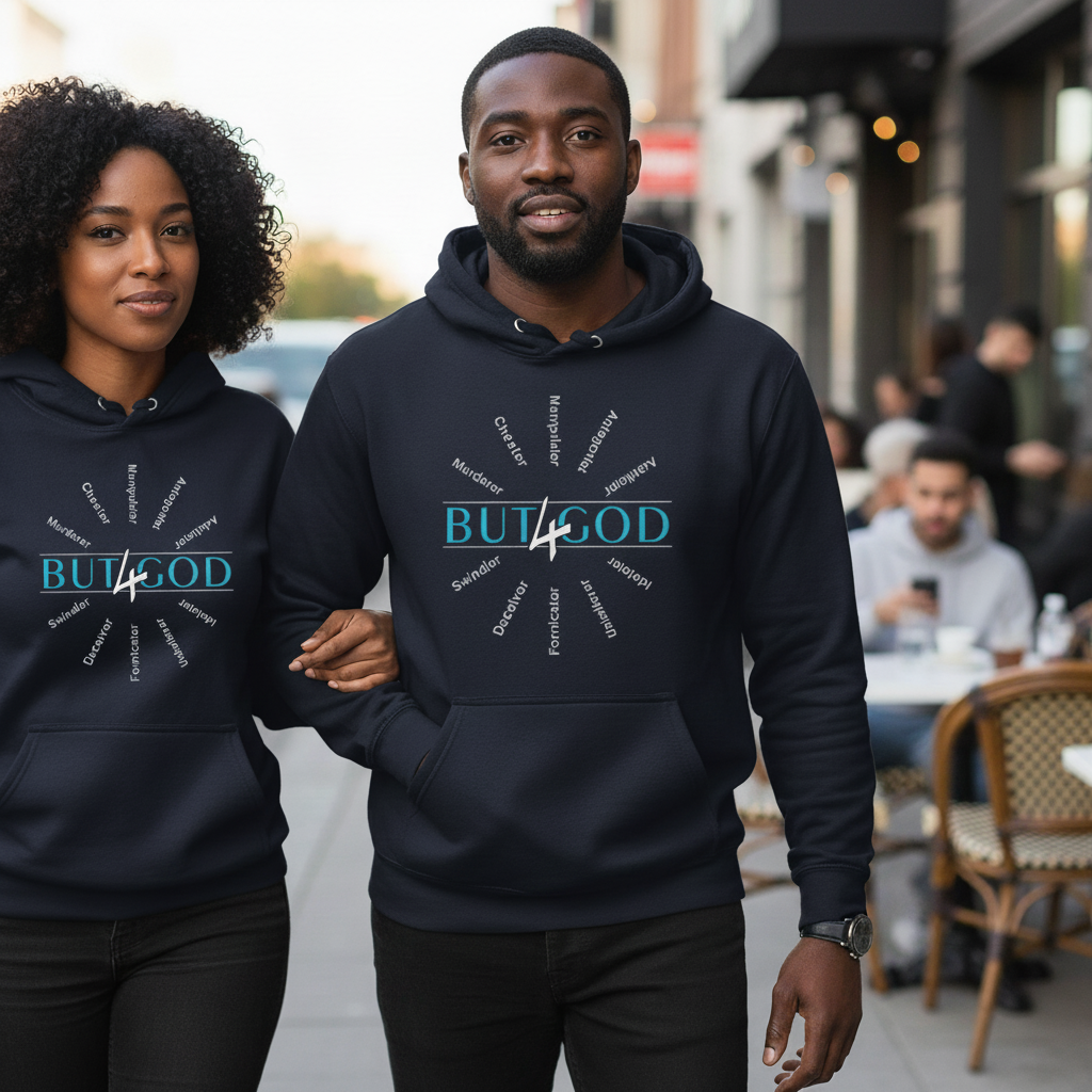 But "4" God - Unisex Hoodie (Front)