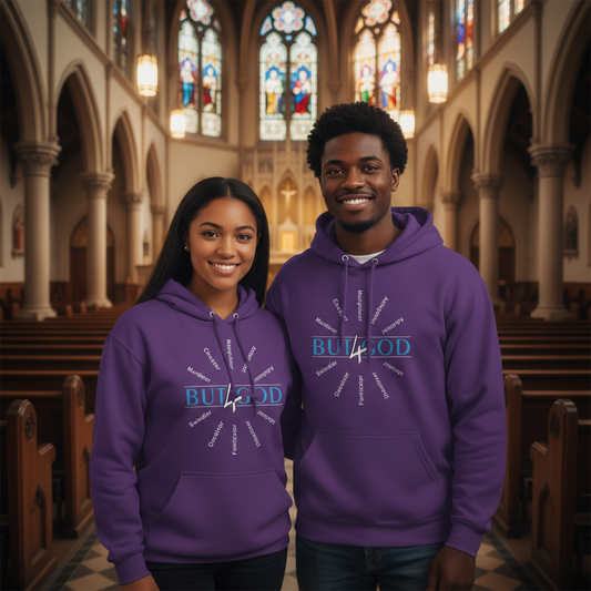 But "4" God - Unisex Hoodie (Front)