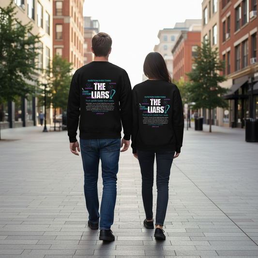 Truth Redefined - "Liars" - Unisex Premium Sweatshirt