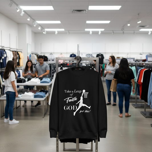 "Leap of Faith" - Unisex Premium Sweatshirt