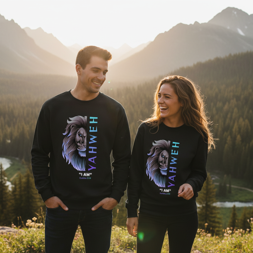 God Speak's - "Yahweh" - Unisex Premium Sweatshirt