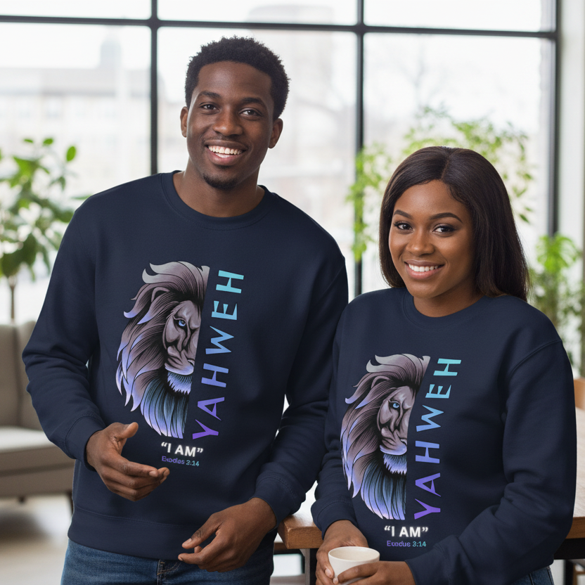 God Speak's - "Yahweh" - Unisex Premium Sweatshirt