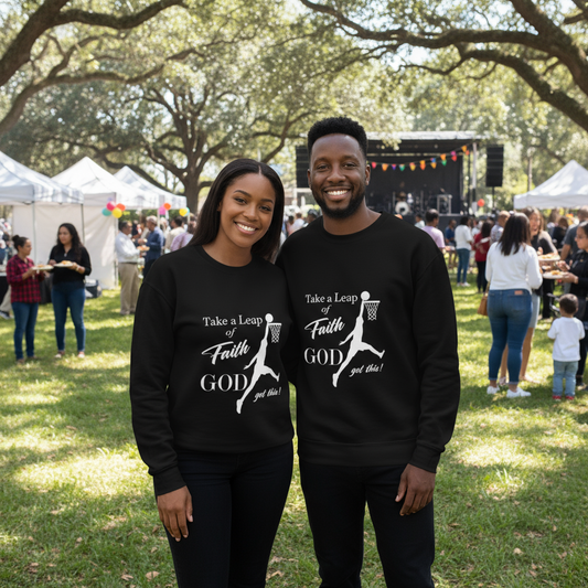 "Leap of Faith" - Unisex Premium Sweatshirt