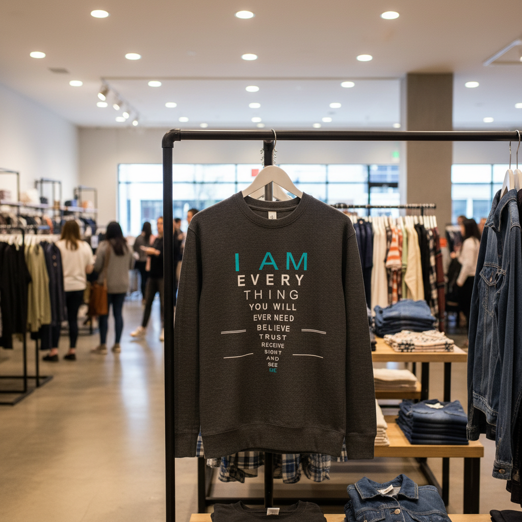 "Spiritual Sight" - Unisex Premium Sweatshirt