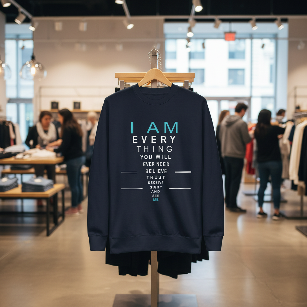 "Spiritual Sight" - Unisex Premium Sweatshirt