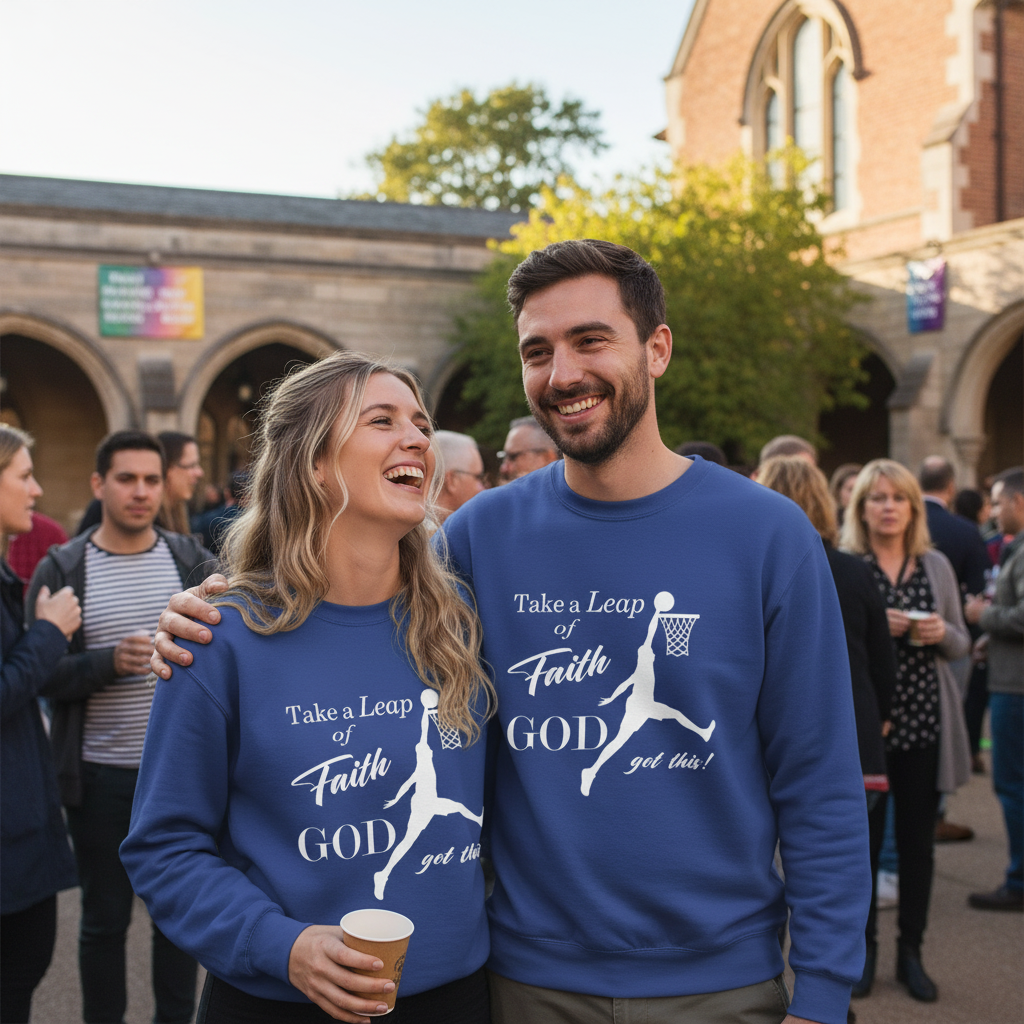 "Leap of Faith" - Unisex Premium Sweatshirt