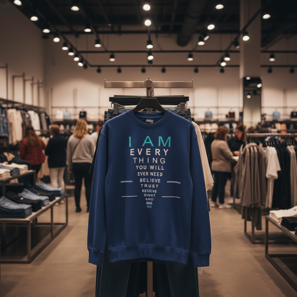 "Spiritual Sight" - Unisex Premium Sweatshirt