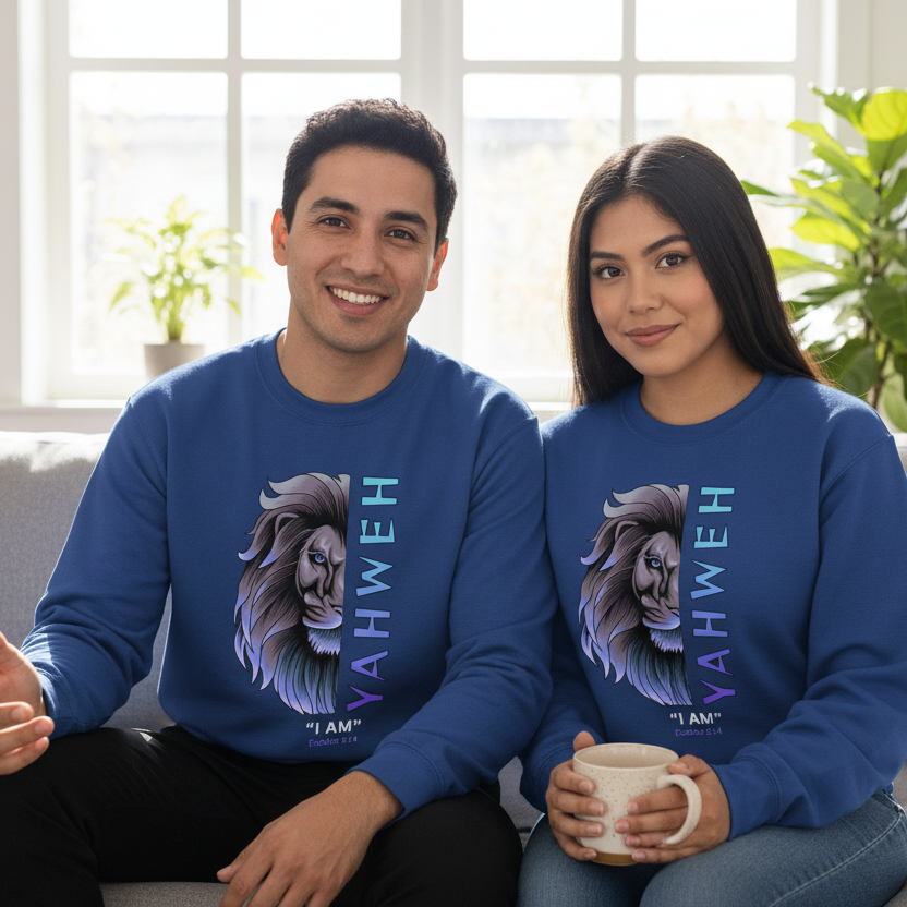 God Speak's - "Yahweh" - Unisex Premium Sweatshirt