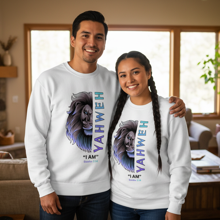 God Speak's - "Yahweh" - Unisex Premium Sweatshirt