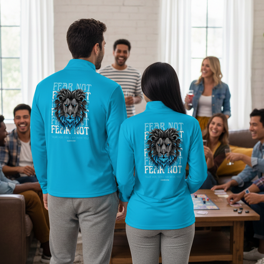 God Speak's - "Fear Not" - Unisex Lightweight Quarter-zip