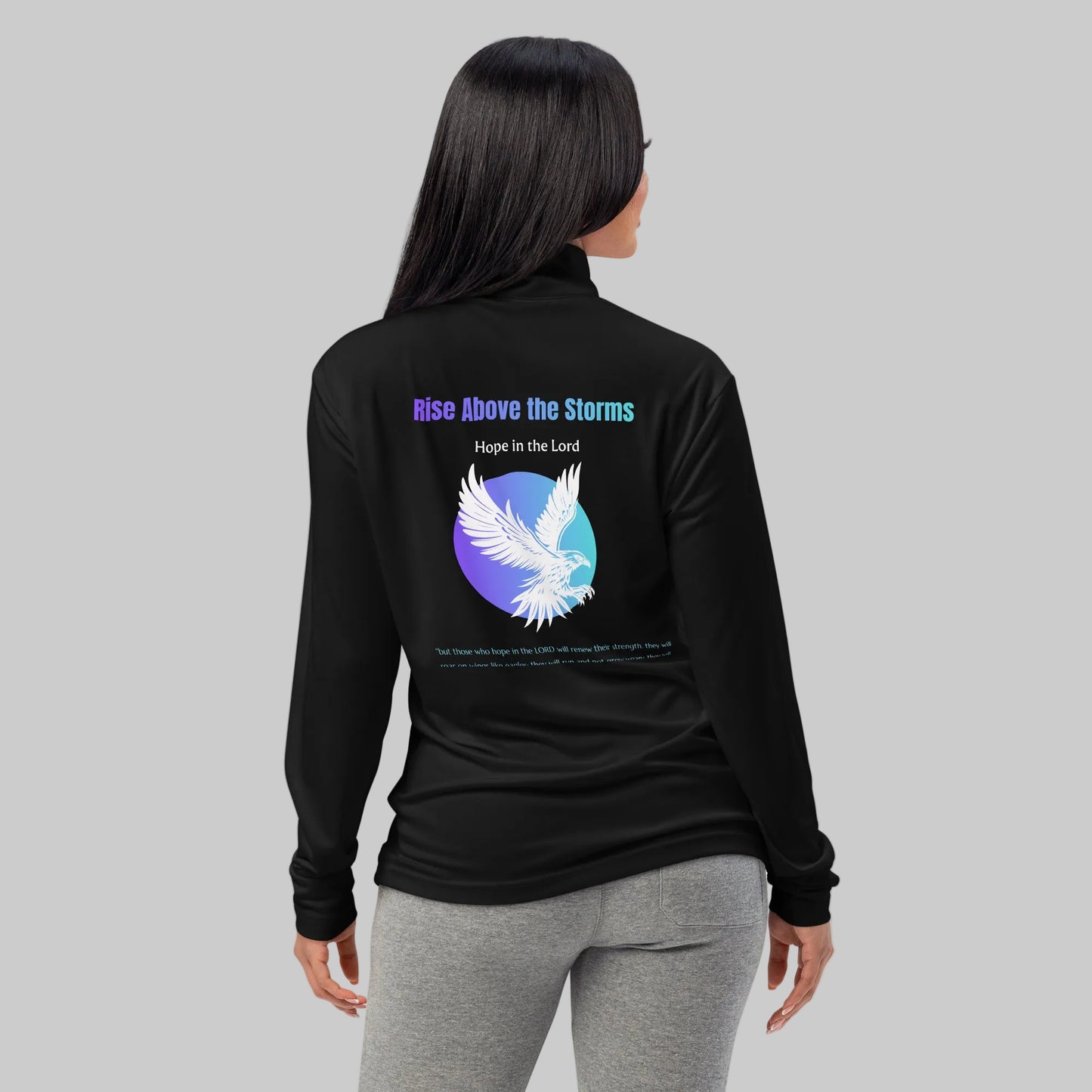 God Speak's - "Soar"- Lightweight Quarter-zip Pullover