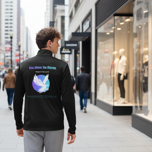 God Speak's - "Soar"- Lightweight Quarter-zip Pullover