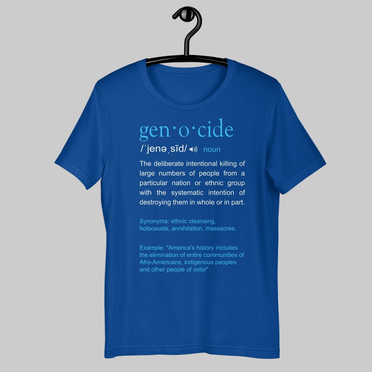 Truth Redefined - "Genocide" Unisex T-Shirt