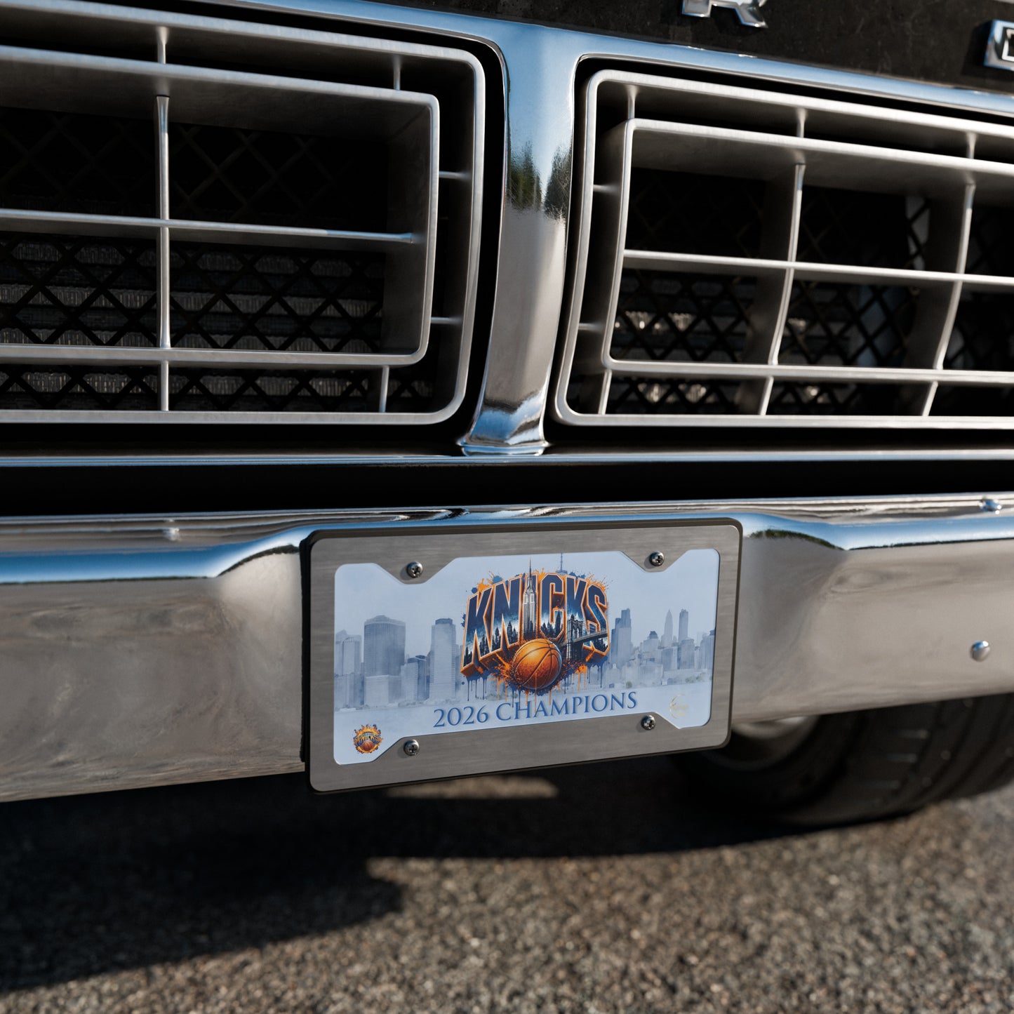 "Knicks" - Vanity license plate