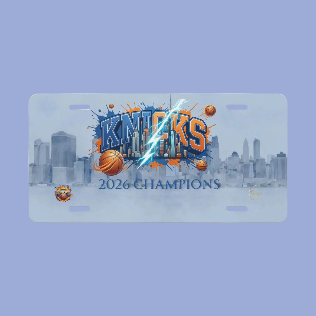 "Knicks" - Vanity License Plate