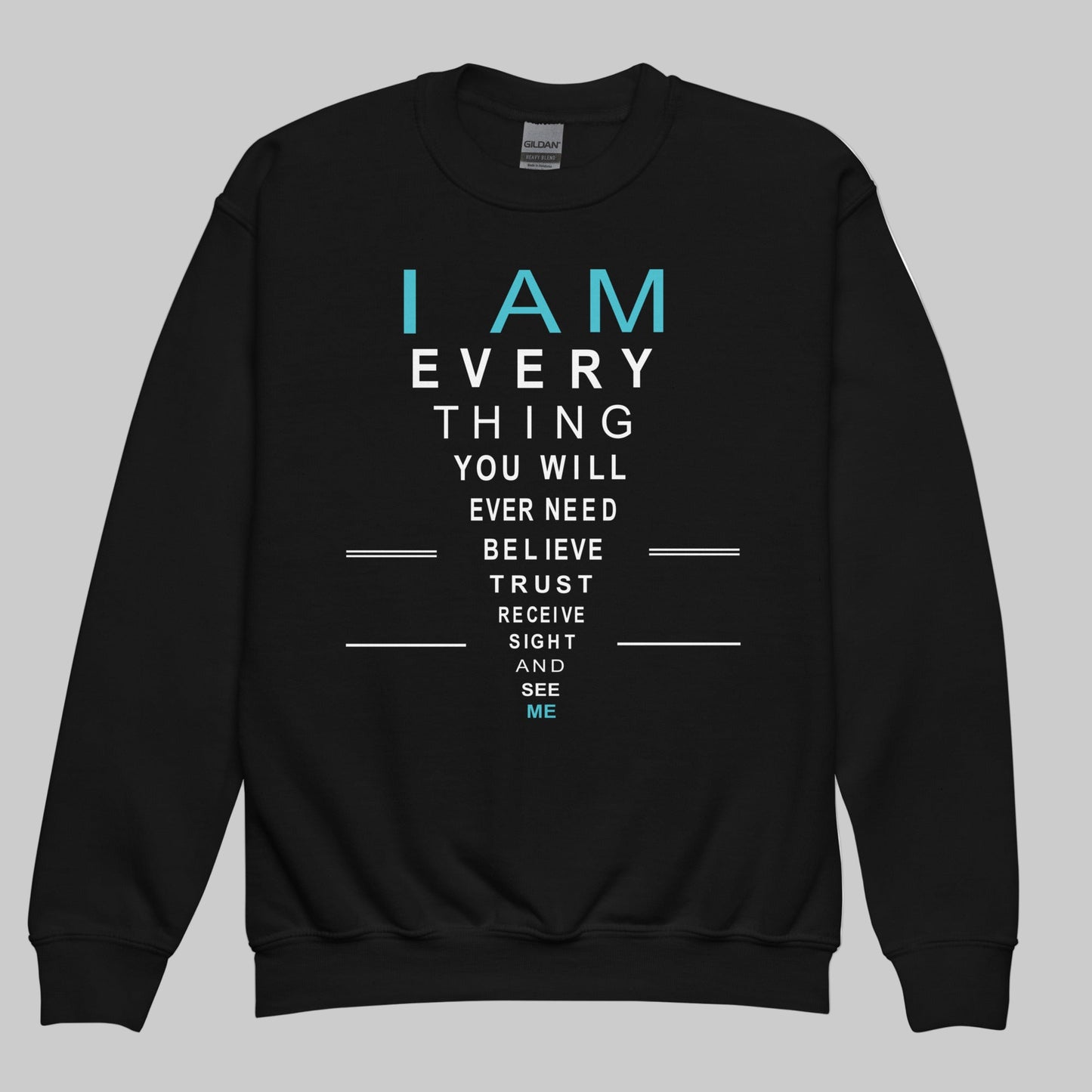 "Spiritual Sight" - Youth Crewneck Sweatshirt