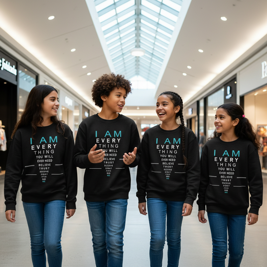 "Spiritual Sight" - Youth Crewneck Sweatshirt